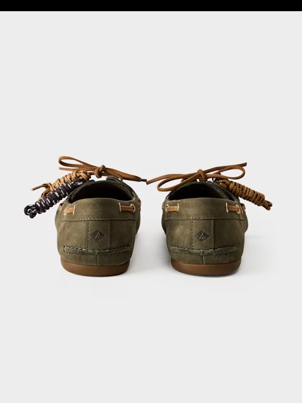 Sperry x Aritzia Slim Boat Shoe - Nubuck Leather - Picture 3 of 9